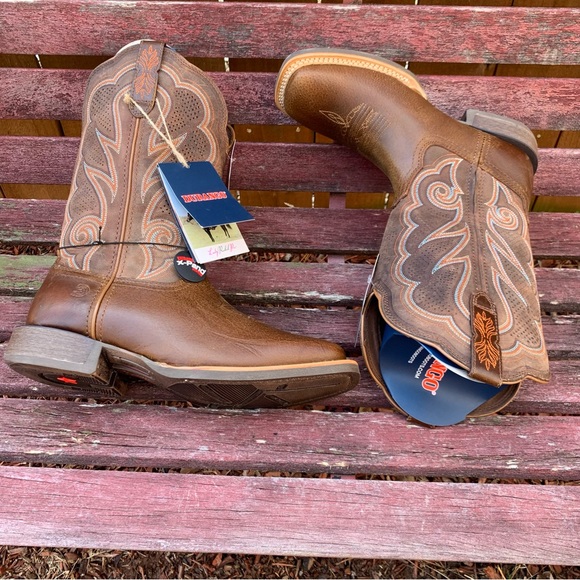 ⭐️SOLD⭐️Durango Lady Rebel Pro Women's Ventilated Western Boot | 8.5W Cognac New - Picture 8 of 14